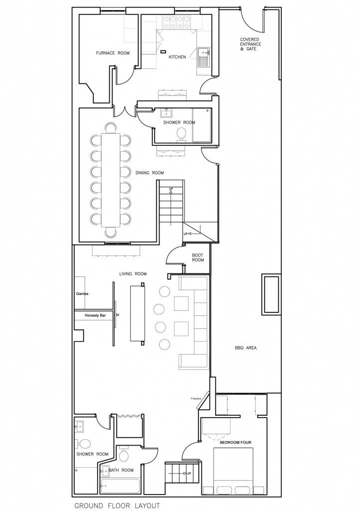 Chalet Jora Bansko Floor Plan 1